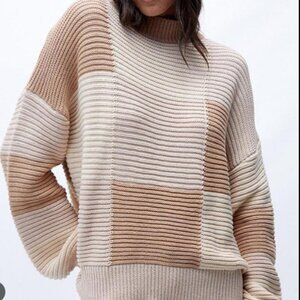PEPPERMAYO | Tulum Nights Knit Jumper in BLUEPatchwork